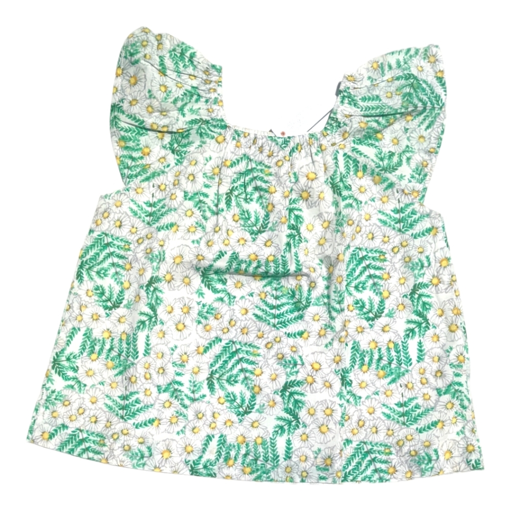 Gymboree Girls S 5-6 Floral Blouse